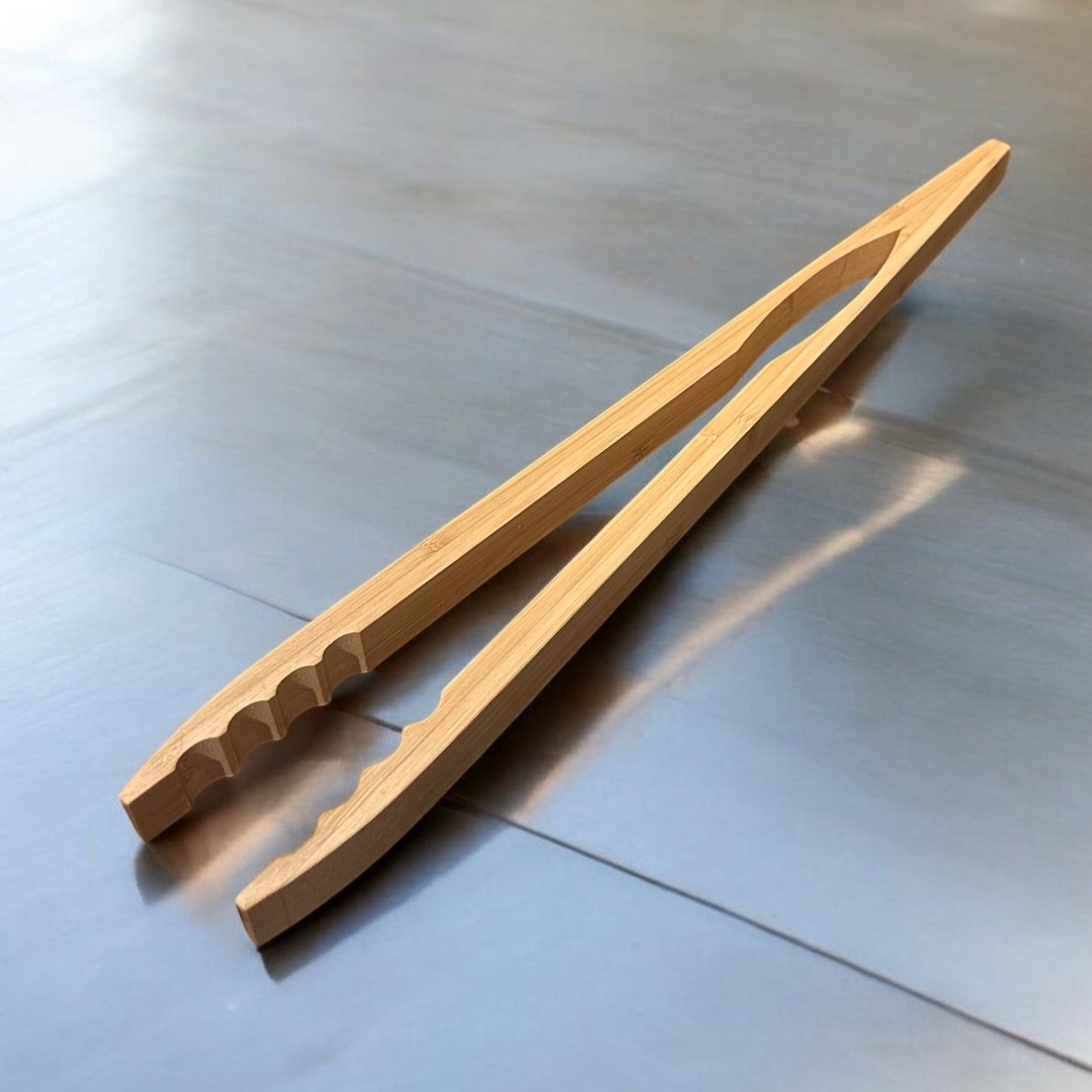 sustainable, zero waste, earth - friendly, plastic - free 19" Bamboo Barbecue Grilling Tong - Bamboo Switch