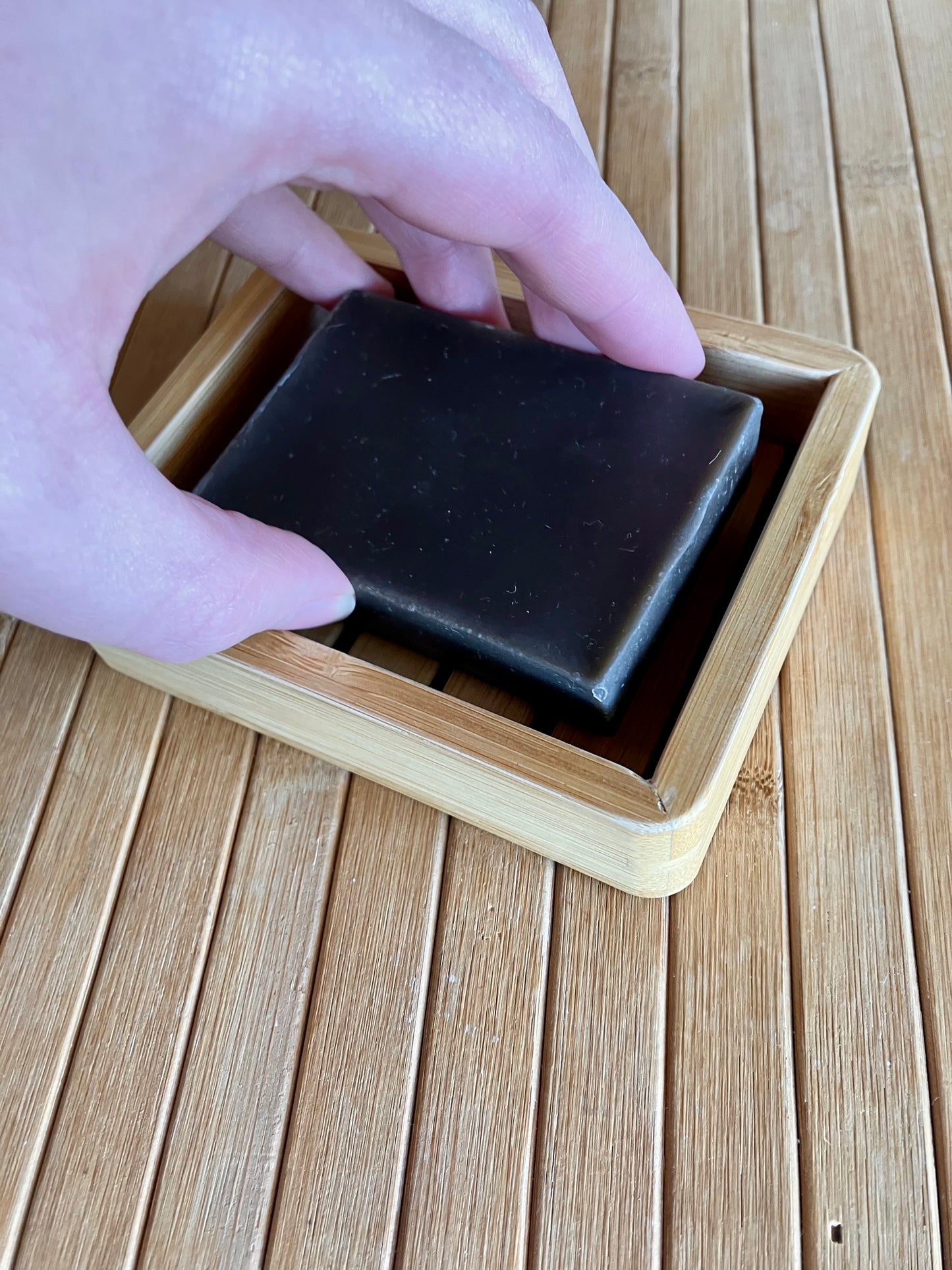 Bamboo Soap Lift | Deep Shelf