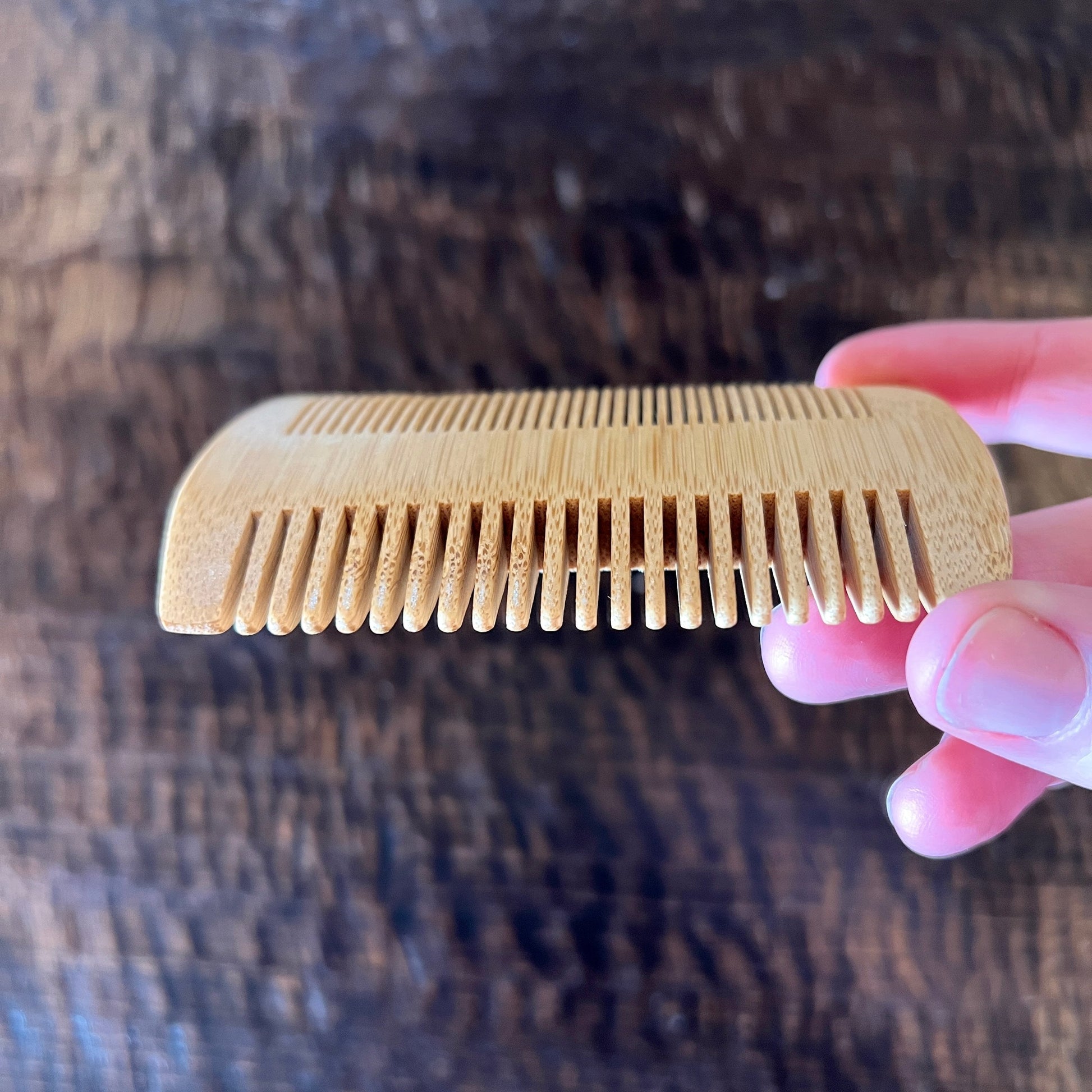 sustainable, zero waste, earth - friendly, plastic - free Bamboo Beard Comb - Bamboo Switch