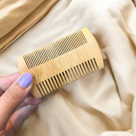 sustainable, zero waste, earth - friendly, plastic - free Bamboo Beard Comb - Bamboo Switch