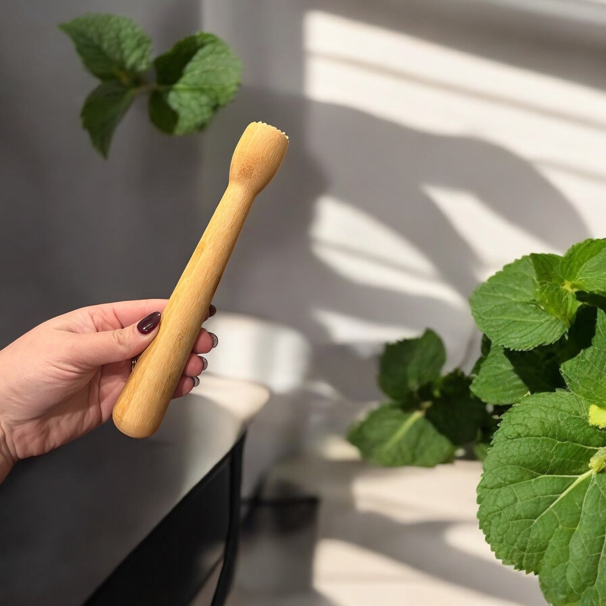 sustainable, zero waste, earth - friendly, plastic - free Bamboo Cocktail Muddler - Bamboo Switch