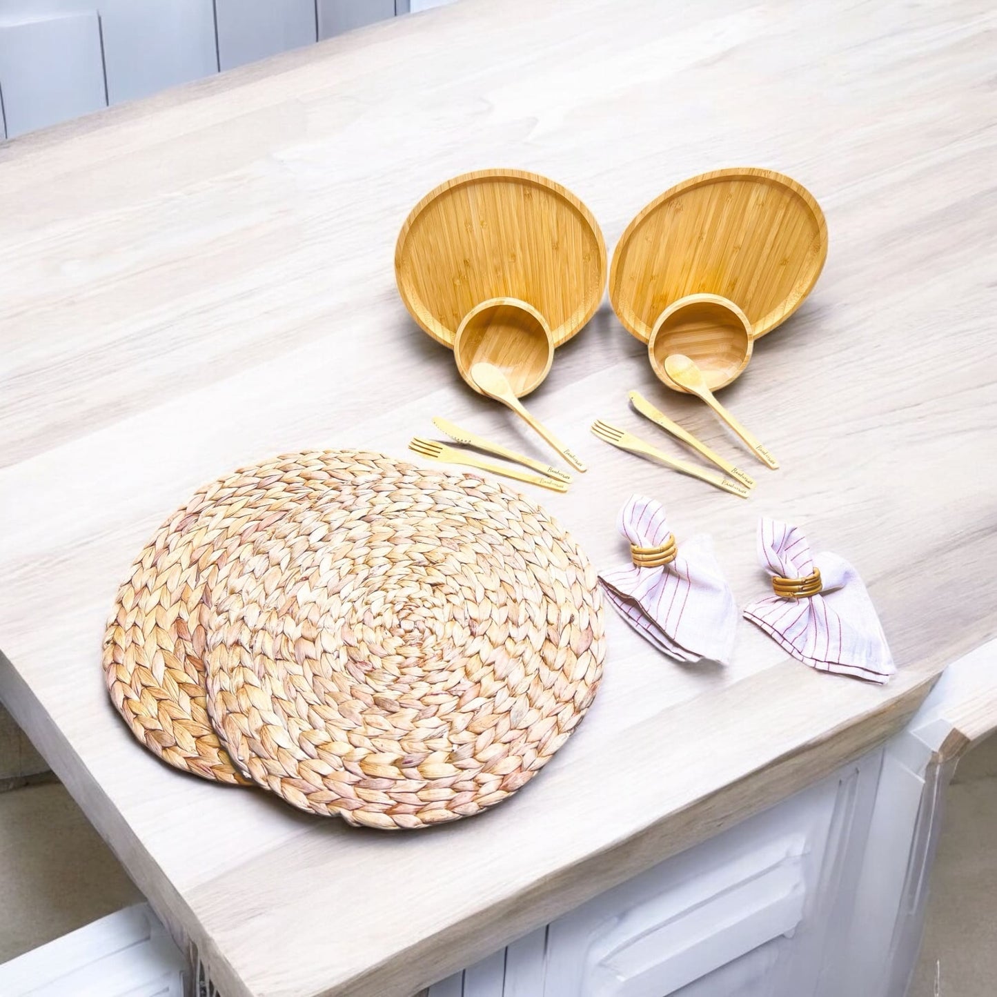 sustainable, zero waste, earth - friendly, plastic - free Bamboo Dinnerware Set - Bamboo Switch