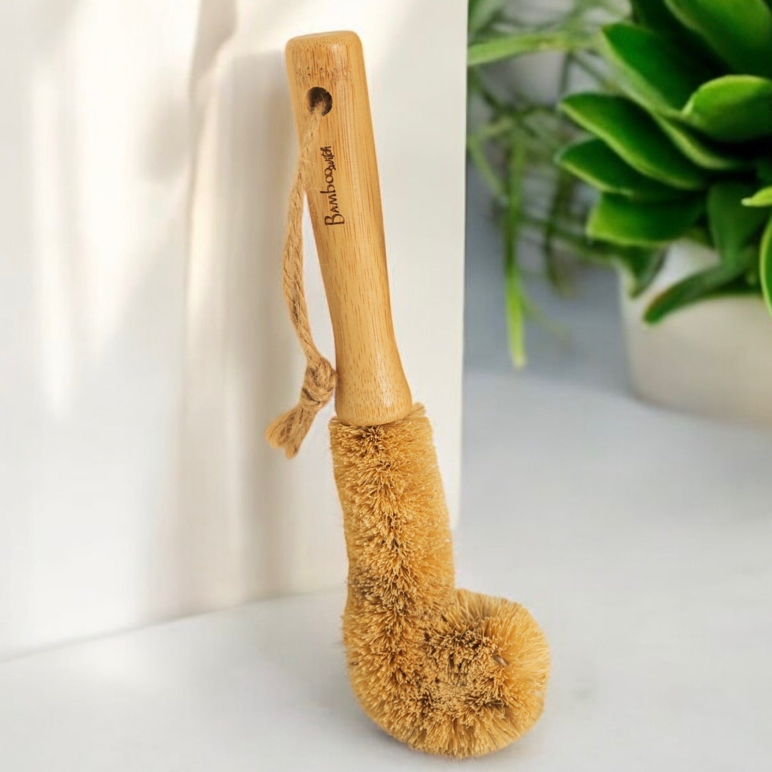 sustainable, zero waste, earth - friendly, plastic - free Bamboo Drinkware Cleaning Brush | Straight - Bamboo Switch