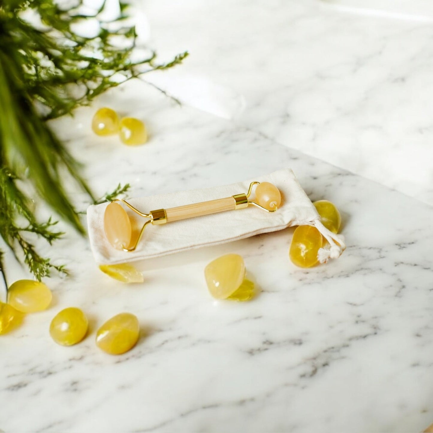 sustainable, zero waste, earth - friendly, plastic - free Bamboo Facial Roller - Bamboo Switch