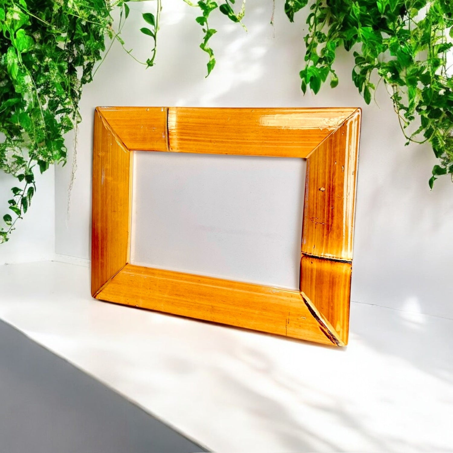 sustainable, zero waste, earth - friendly, plastic - free Bamboo Picture Frame | Handcrafted - Bamboo Switch