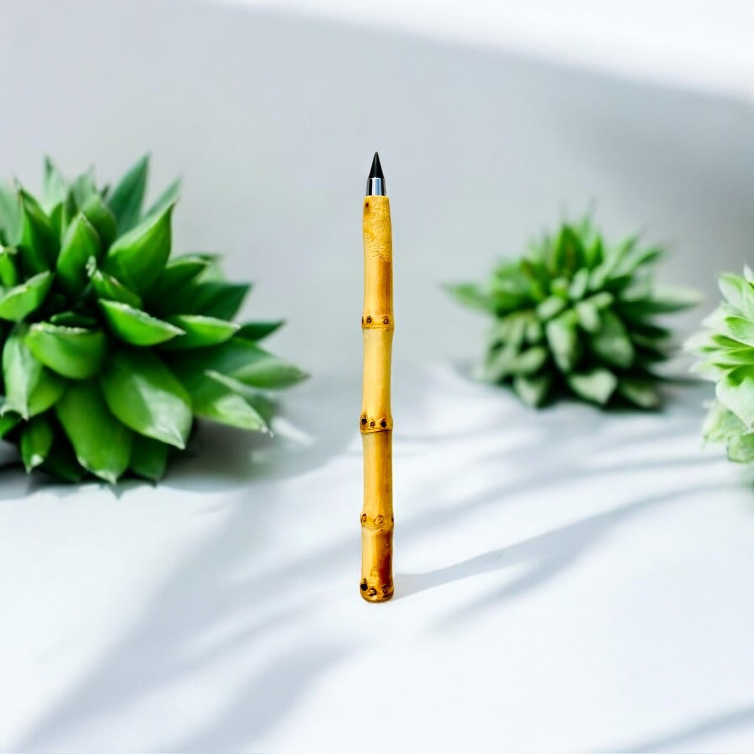 sustainable, zero waste, earth - friendly, plastic - free Bamboo Root Pencil | Never Ending - Bamboo Switch