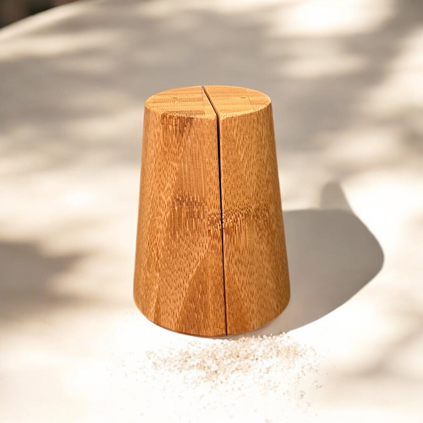 sustainable, zero waste, earth - friendly, plastic - free Bamboo Salt & Pepper Shaker - Bamboo Switch