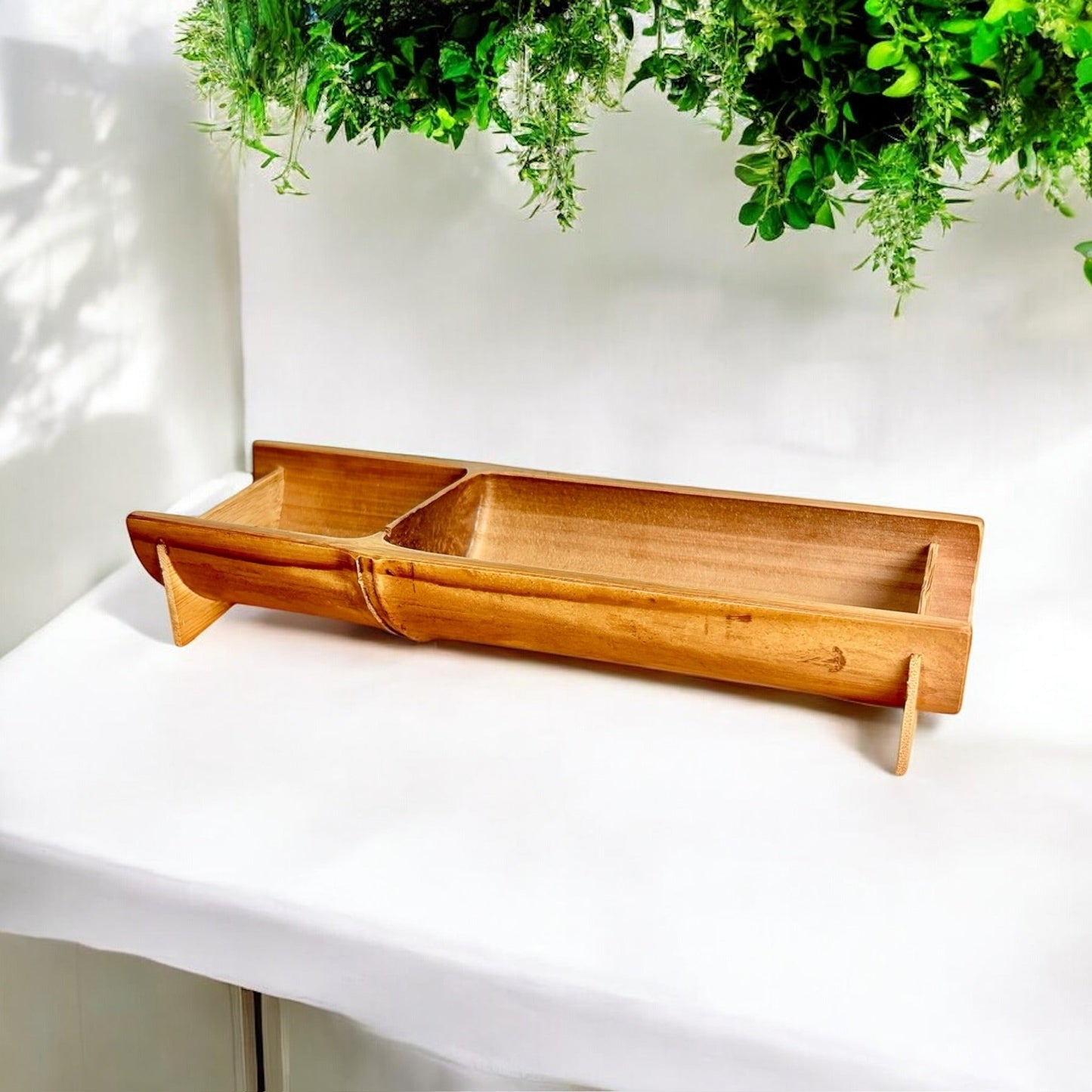 sustainable, zero waste, earth - friendly, plastic - free Bamboo Snack Tray - Bamboo Switch