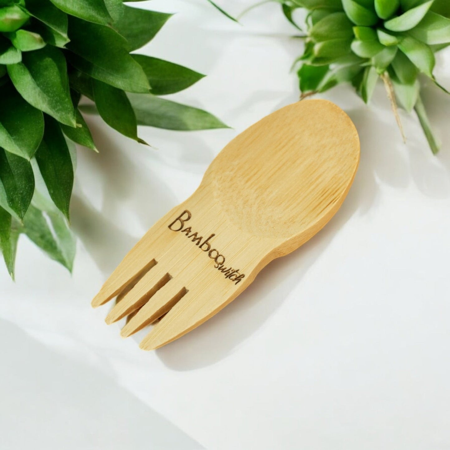 sustainable, zero waste, earth - friendly, plastic - free Bamboo Spork Utensil - Bamboo Switch