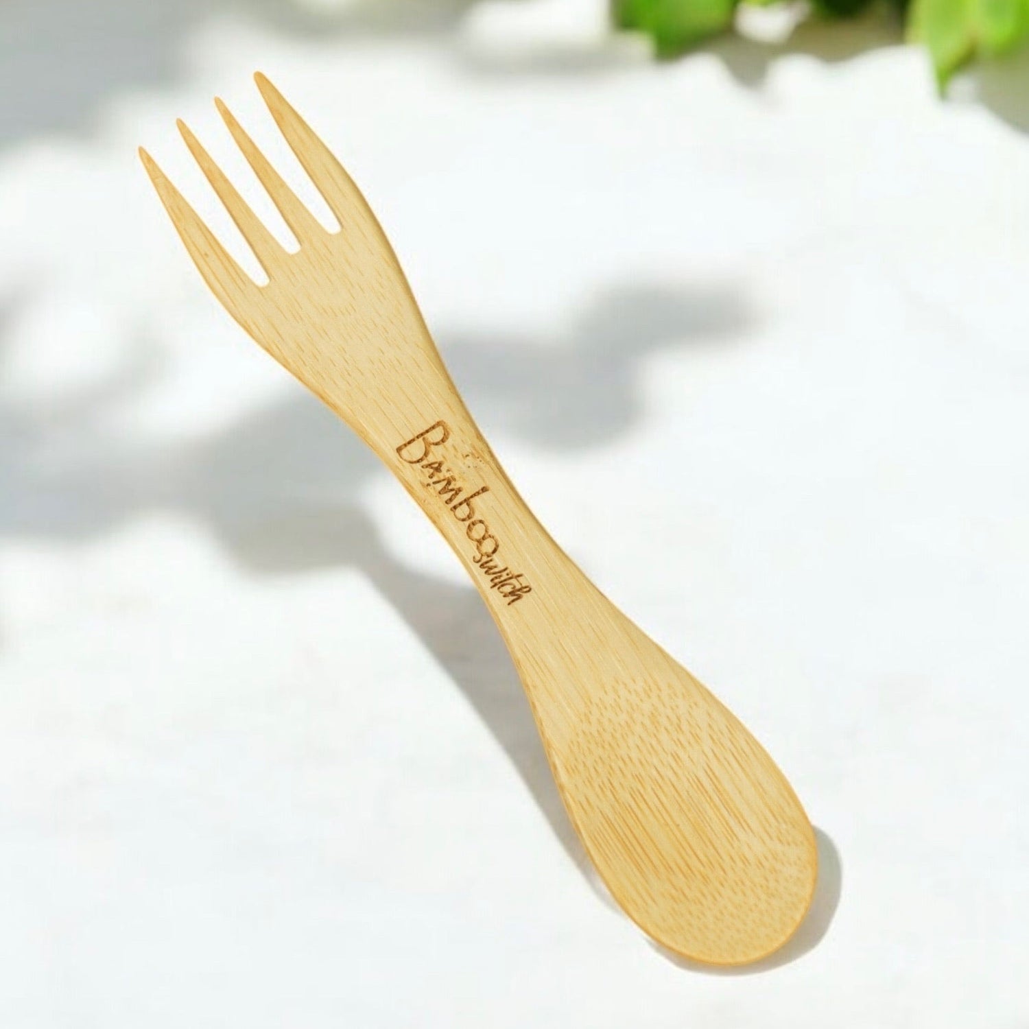 sustainable, zero waste, earth - friendly, plastic - free Bamboo Spork Utensil - Bamboo Switch