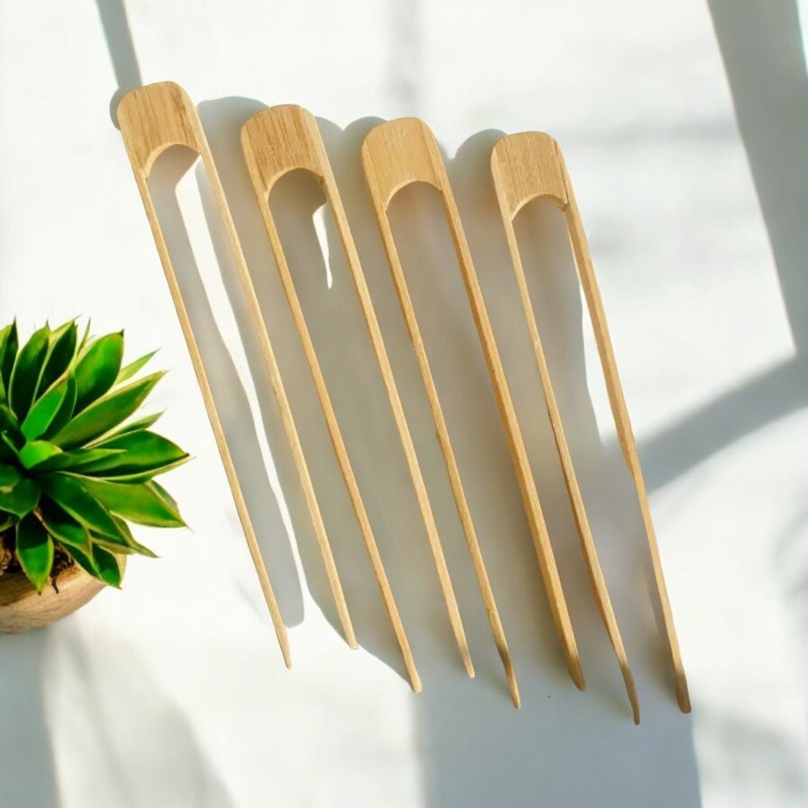 sustainable, zero waste, earth - friendly, plastic - free Bamboo Tongs - Bamboo Switch