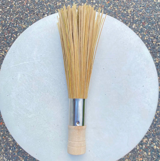 sustainable, zero waste, earth - friendly, plastic - free Bamboo Wok Cleaning Brush - Bamboo Switch