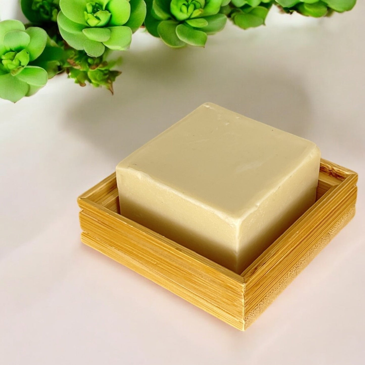 sustainable, zero waste, earth - friendly, plastic - free Beard Shampoo Bar | Sea Wind - Bamboo Switch