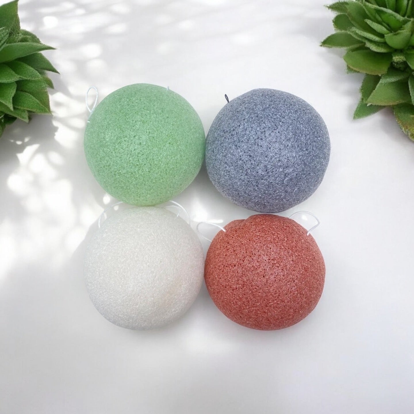 sustainable, zero waste, earth - friendly, plastic - free Natural Konjac Facial Sponge - Bamboo Switch