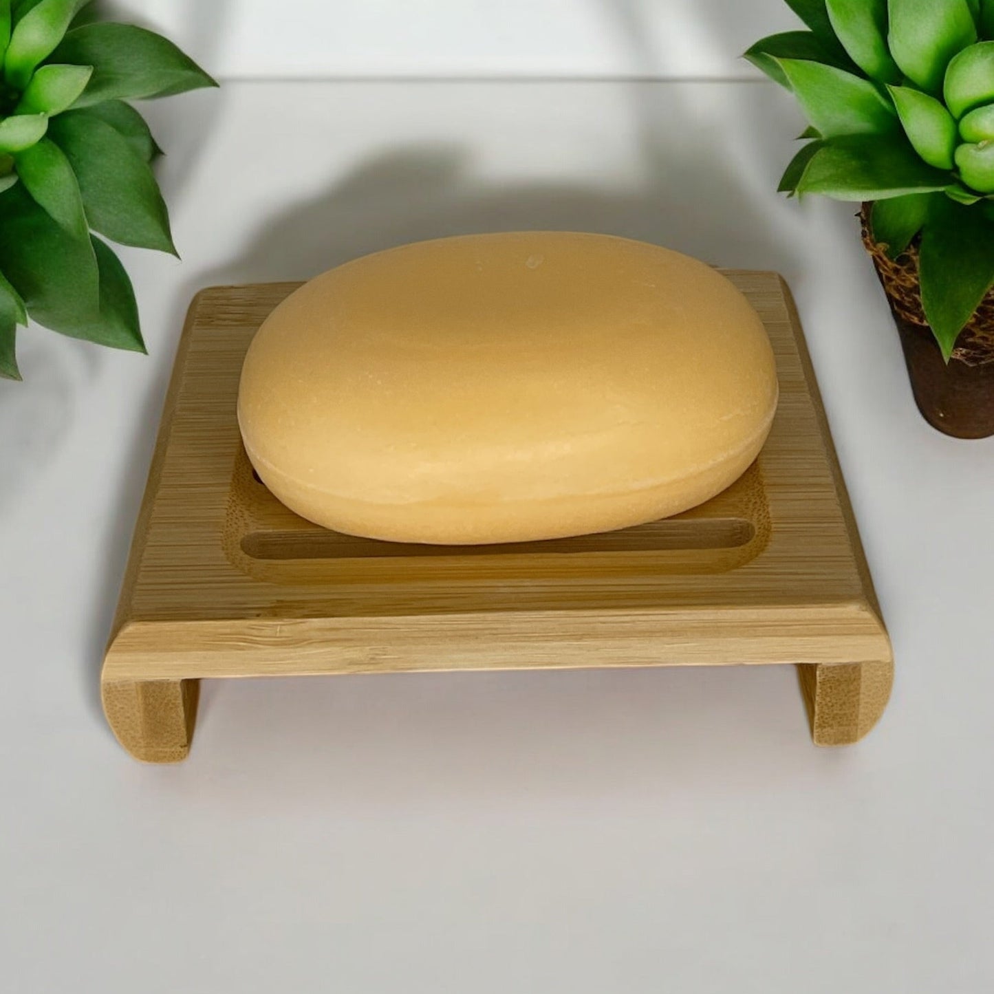 sustainable, zero waste, earth - friendly, plastic - free Shampoo Bar | Lime - Bamboo Switch