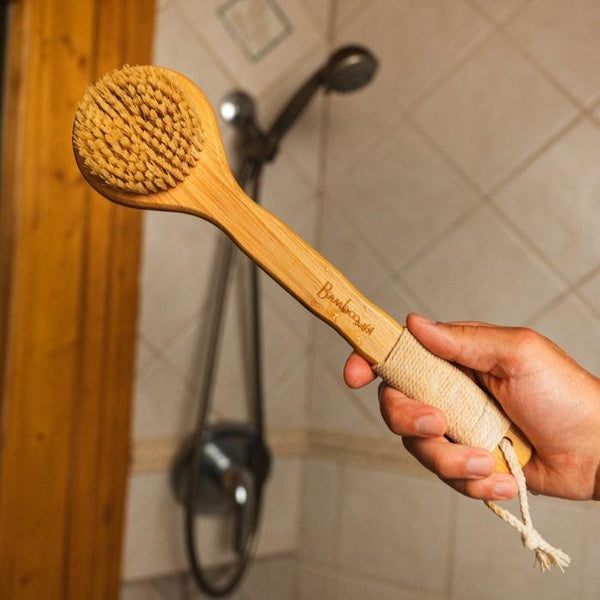 Bamboo and Sisal Cleaning Brush