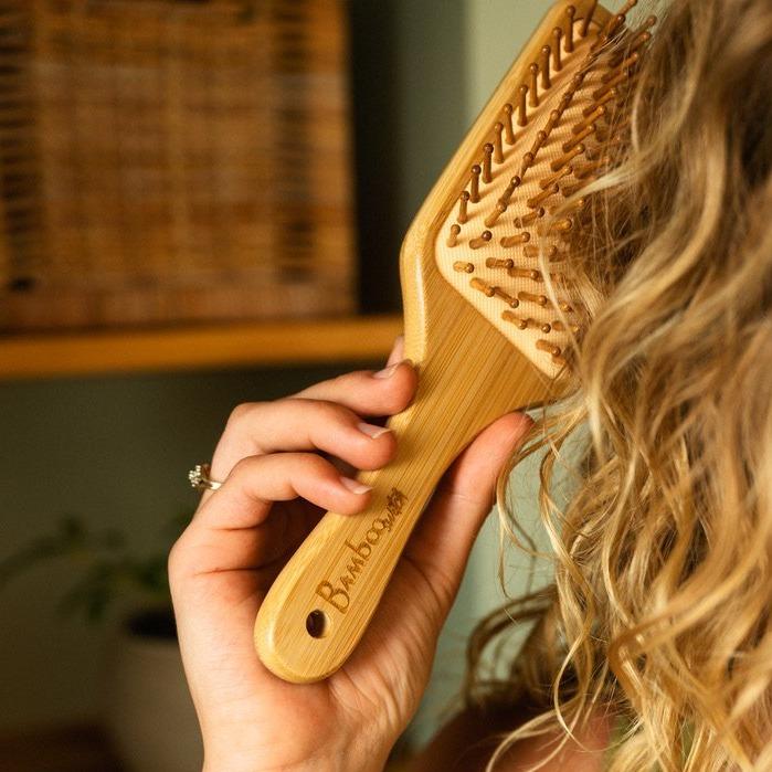 Bamboo Travel Hairbrush