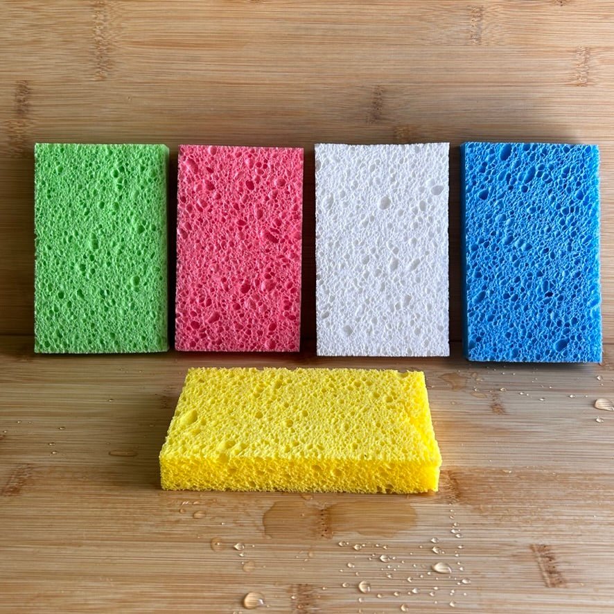 Reusable Kitchen Sponge, Zero Waste Sponge, Eco-friendly Sponge, Dish  Scrubber. Zero Waste Kitchen, Dish Sponge Pack of 3 
