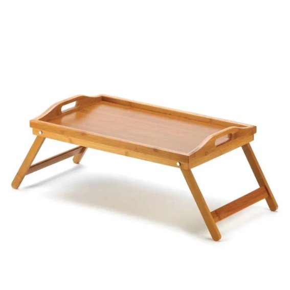 sustainable, zero waste, earth-friendly, plastic-free Collapsible Bamboo Bed Tray - Bamboo Switch