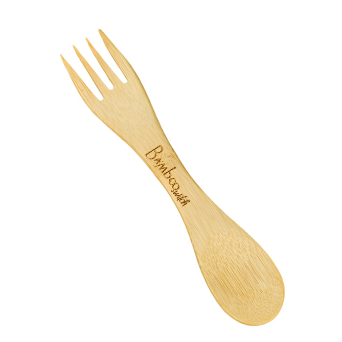 sustainable, zero waste, earth-friendly, plastic-free Spork Utensil - Bamboo Switch